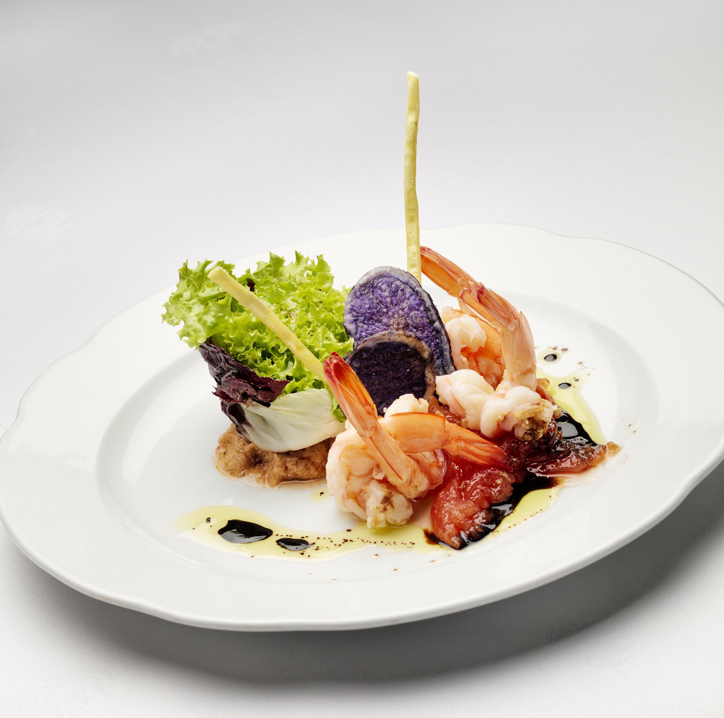 Hotel H10 Playa Meloneras Horizons Collection Esterno foto A salad with shrimp