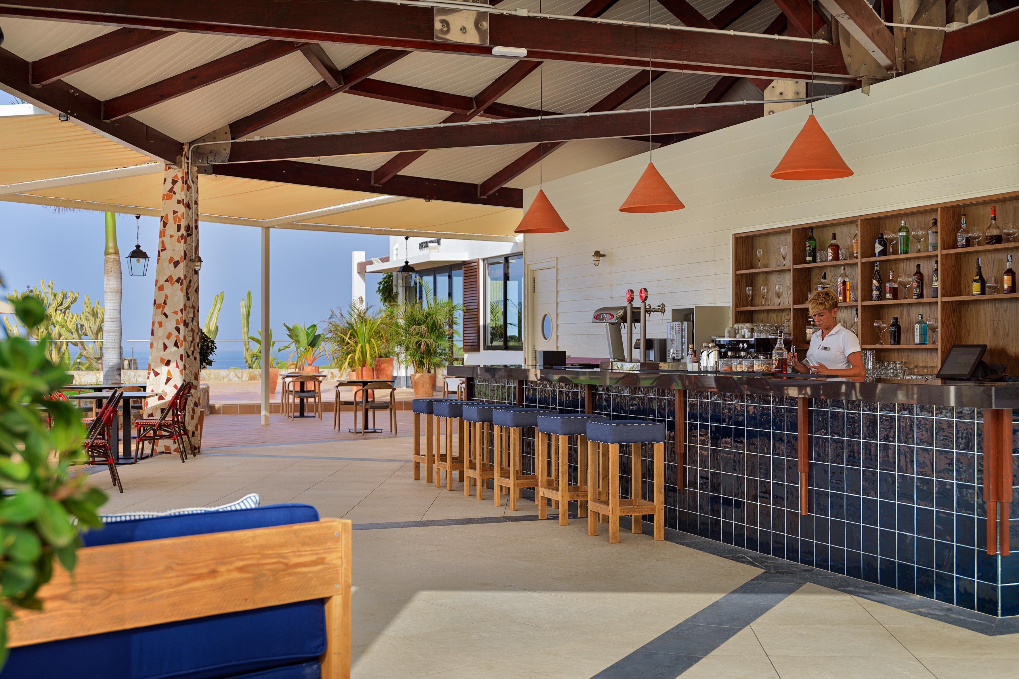 Hotel H10 Playa Meloneras Horizons Collection Esterno foto The bar at the rooftop lounge